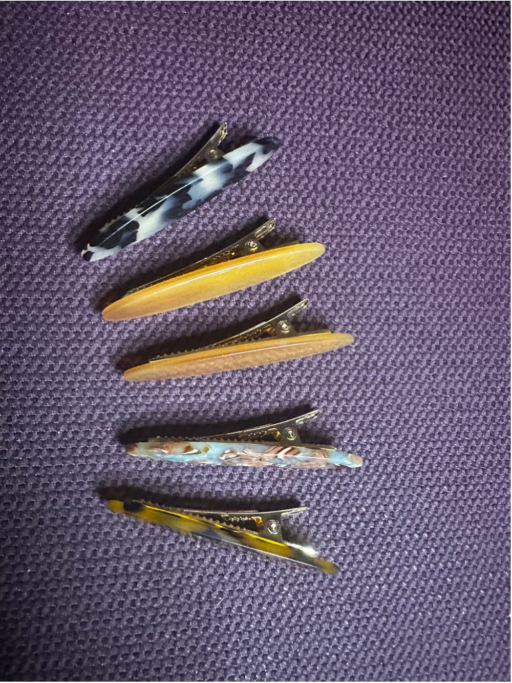 Multicolor Hair Clip Set - Picture 2 of 2